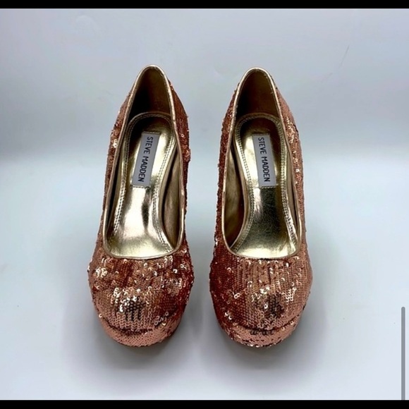 Steve Madden Sequin Pumps stilettos - Picture 7 of 9
